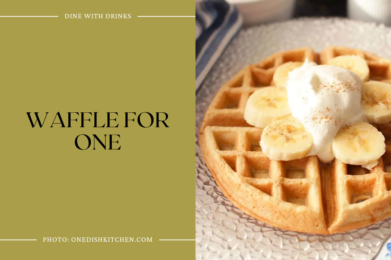 Waffle For One