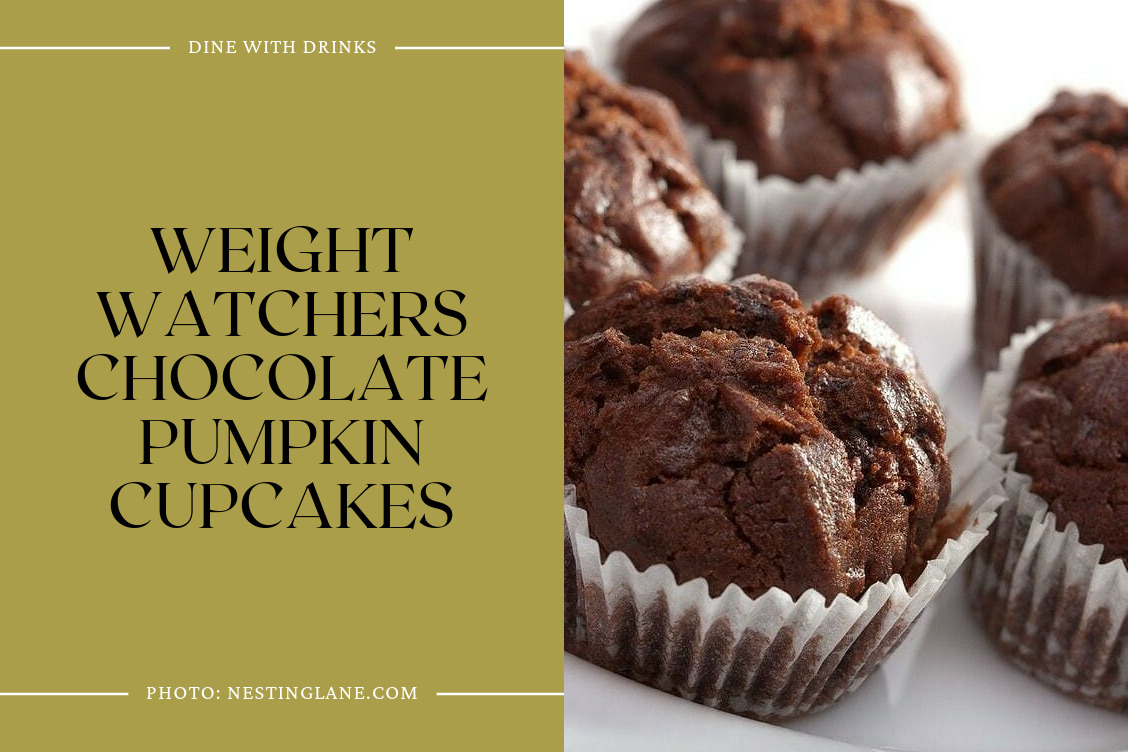 Weight Watchers Chocolate Pumpkin Cupcakes
