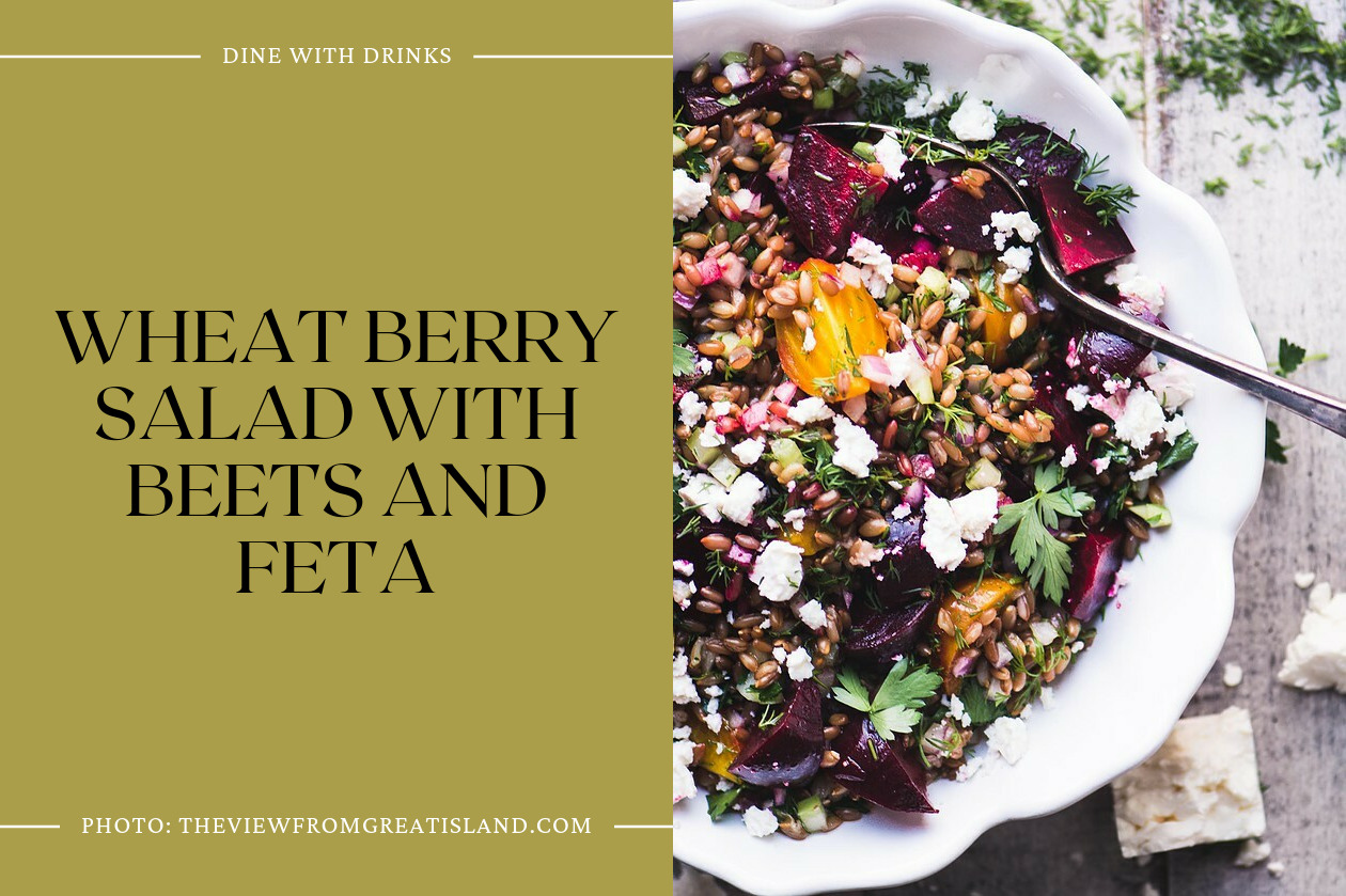 Wheat Berry Salad With Beets And Feta
