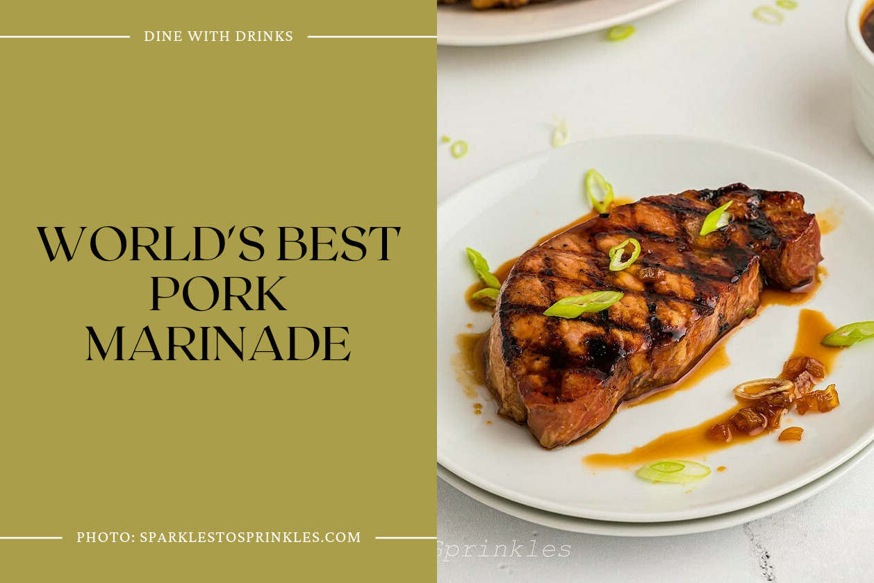 World's Best Pork Marinade