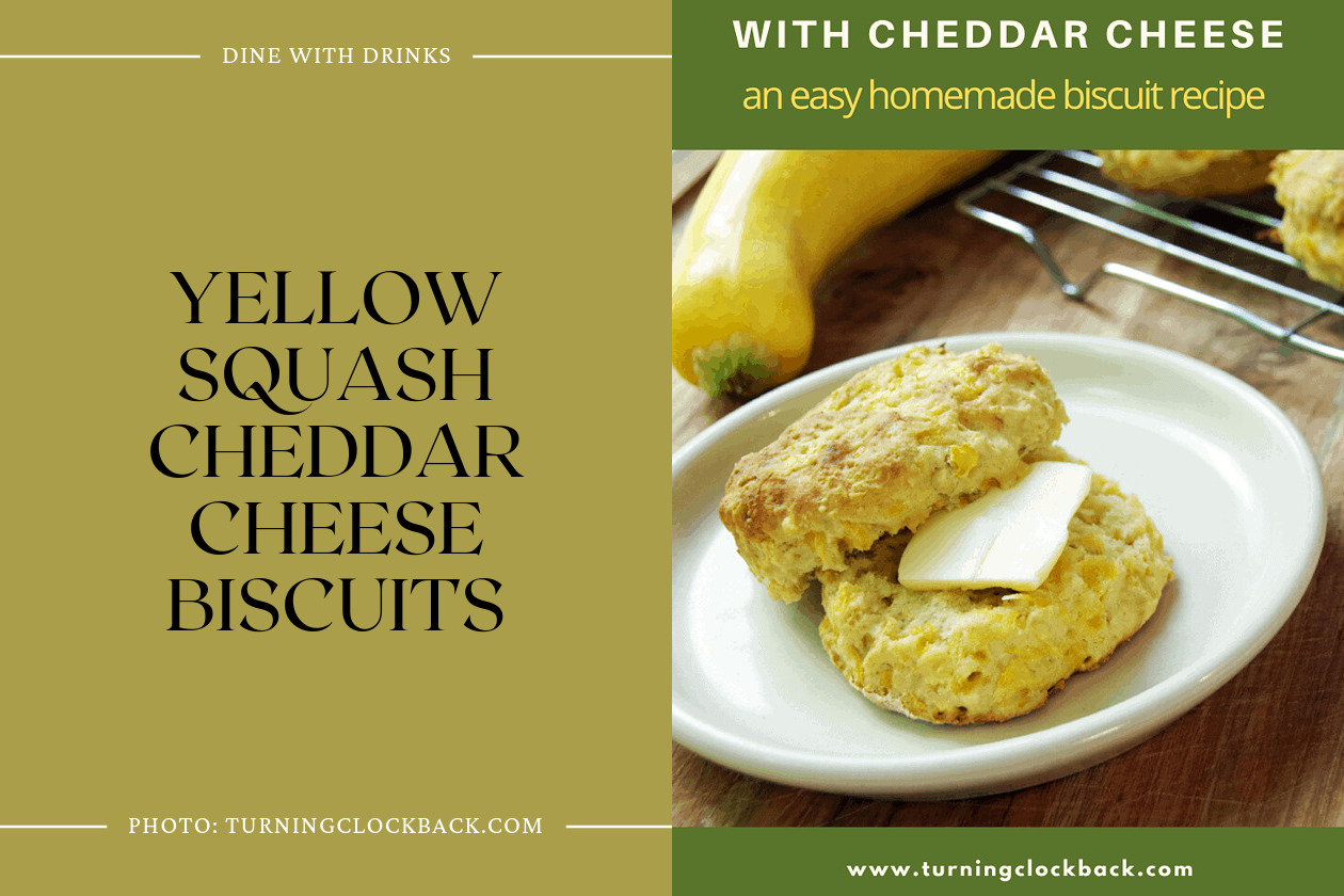 Yellow Squash Cheddar Cheese Biscuits