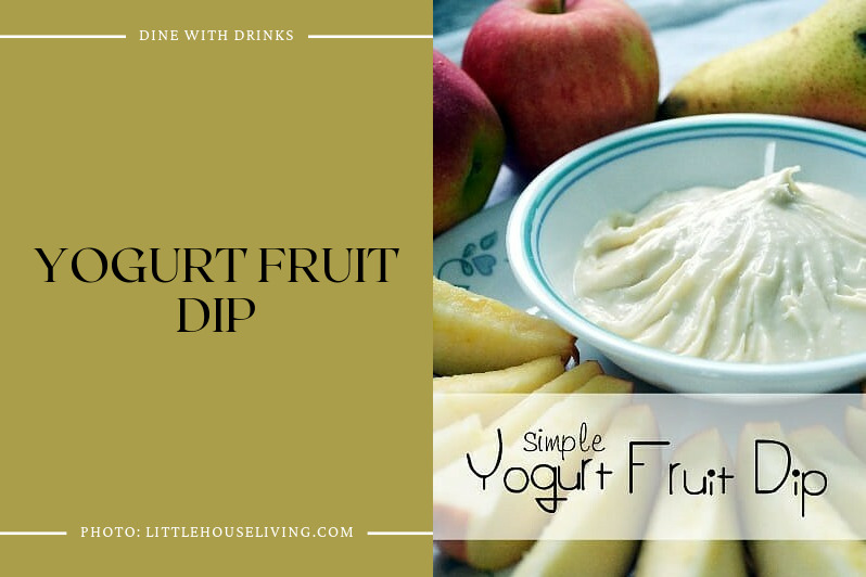 Yogurt Fruit Dip