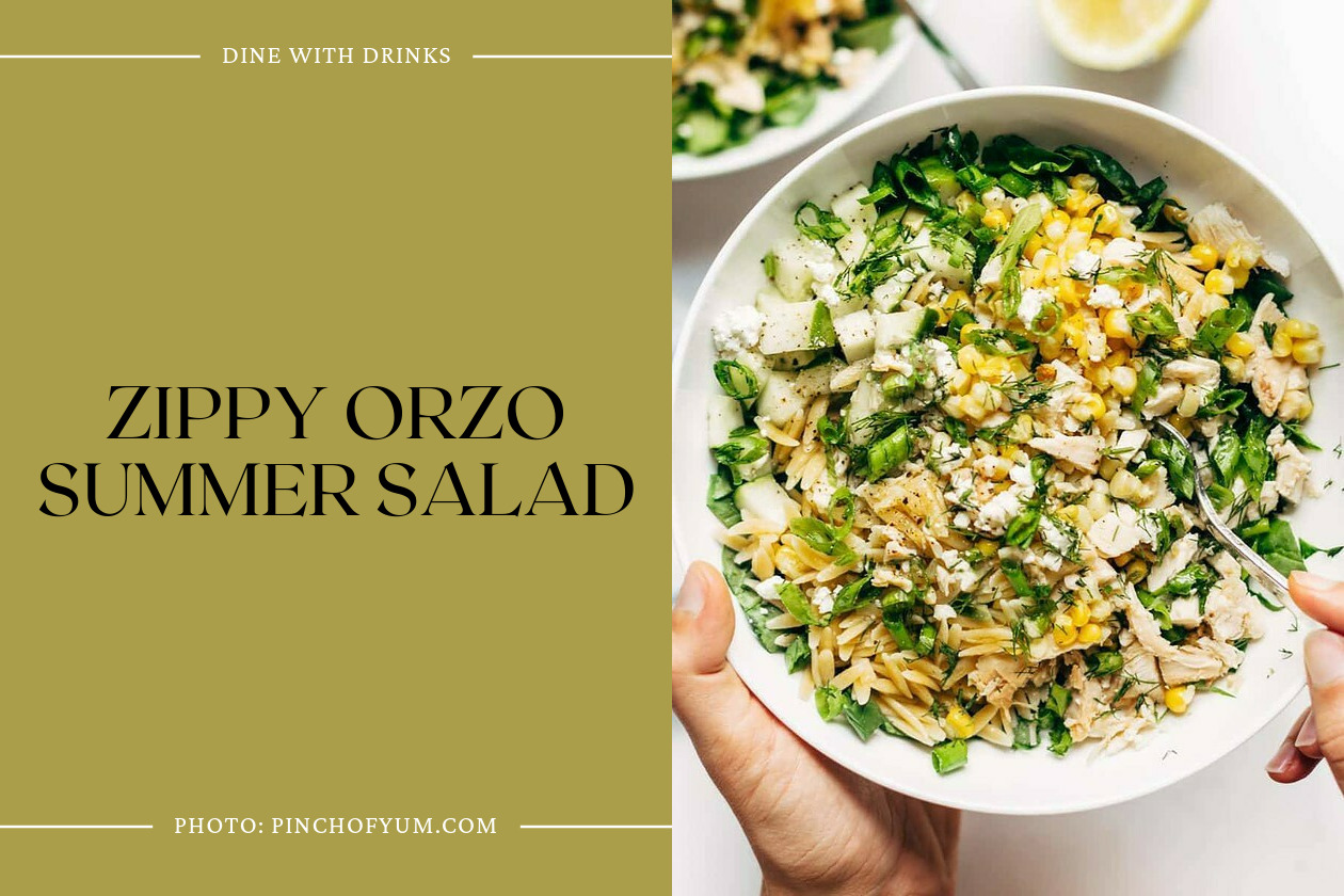 Zippy Orzo Summer Salad
